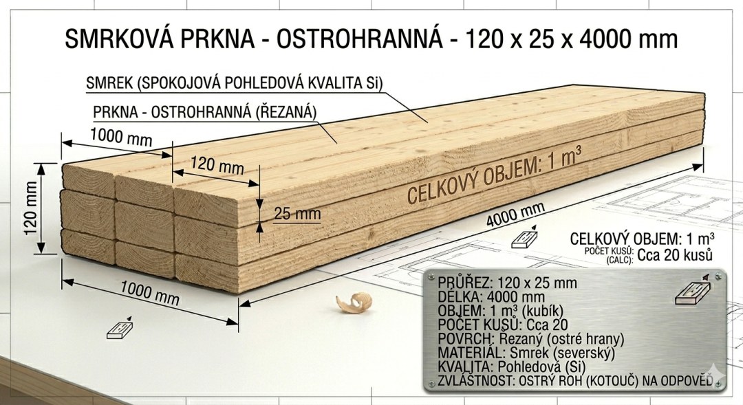 Sušené prkna