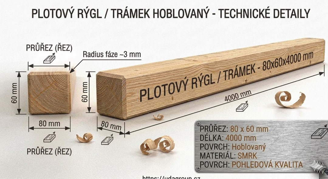KVH - plotový Riegel/hranol